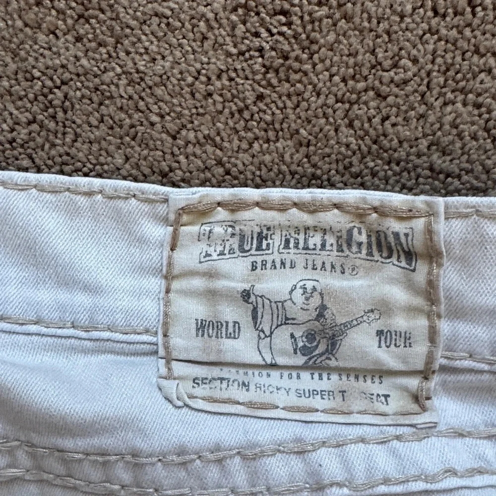 Men's True Religion White Jeans